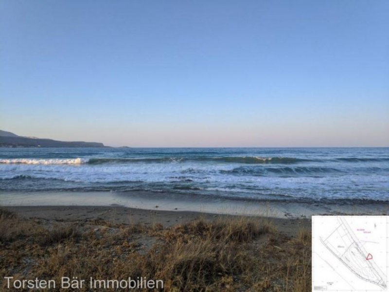 Kalyves Kreta, Kalyves Strandgrundstück 8662m² zu verkaufen Grundstück kaufen